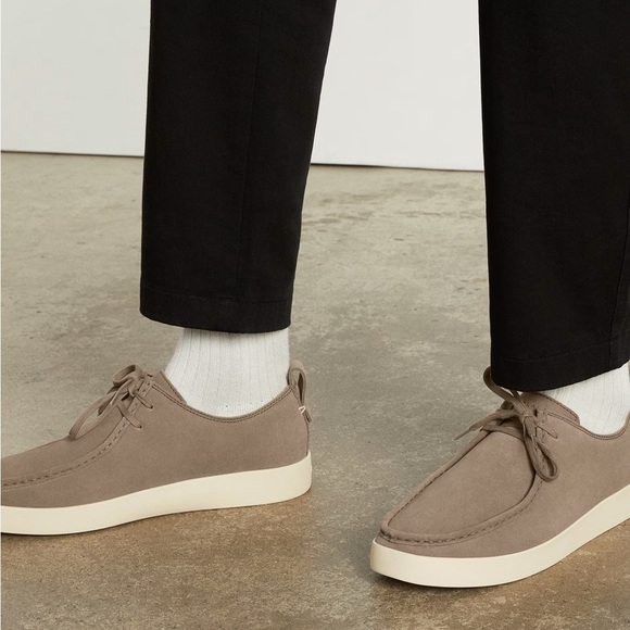 Everlane The Desert Shoe in Sepia Suede Taupe Size 8 - Picture 2 of 11